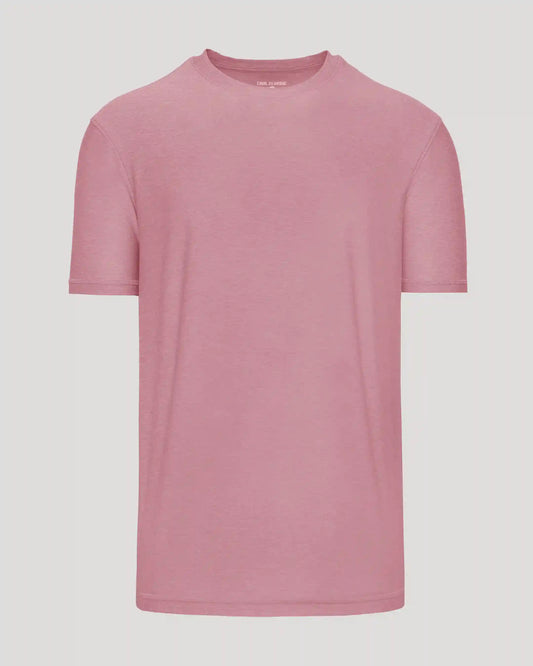 Quartz Rose Active Crew Neck Tee