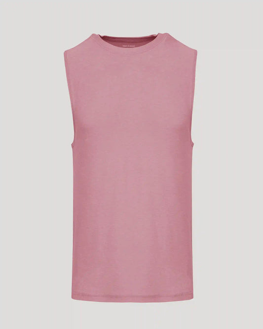 Quartz Rose Sleeveless Active Muscle Tee