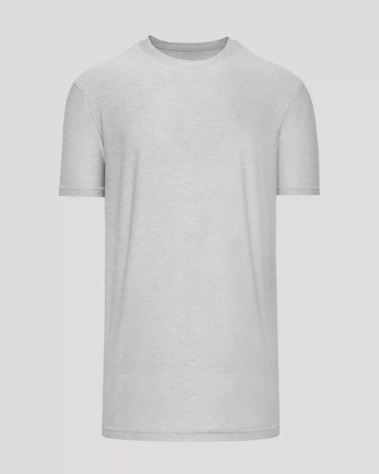Light Heather Gray Tall Active Crew Neck 2.0