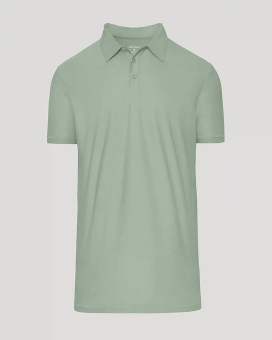 Lichen Short Sleeve Tall Active Polo